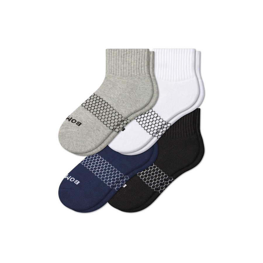 Women's Quarter Sock 4-Pack - Steady Studio Support