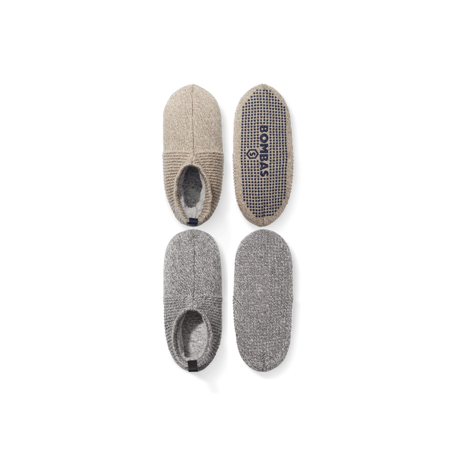 Women's Gripper Slipper 2-Pack - Relaxed Lounge Slip