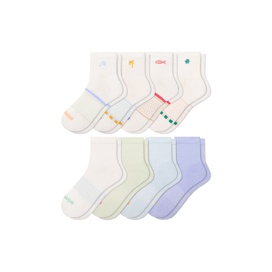 Women's Quarter Sock 8-Pack - Cozy Home Pair