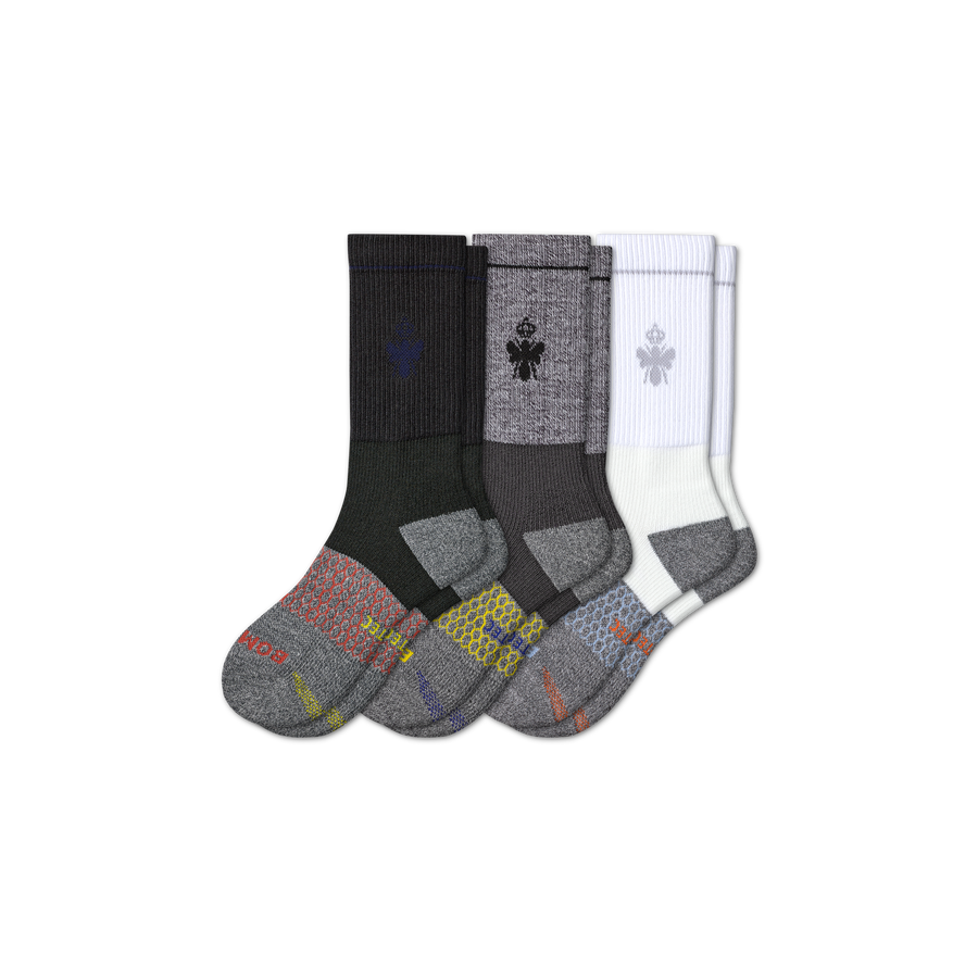 Men's Performance Targeted Compression Calf Sock 3-Pack - Court Gym Support