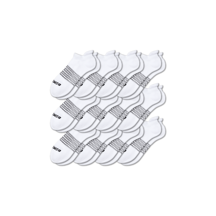 Women's Solids Ankle Sock 12-Pack - Cushion Ankle Step