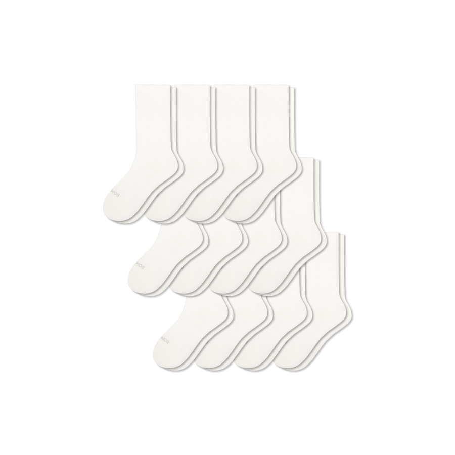 Youth Lightweight Calf Sock 12-Pack - Cozy Office Rotation