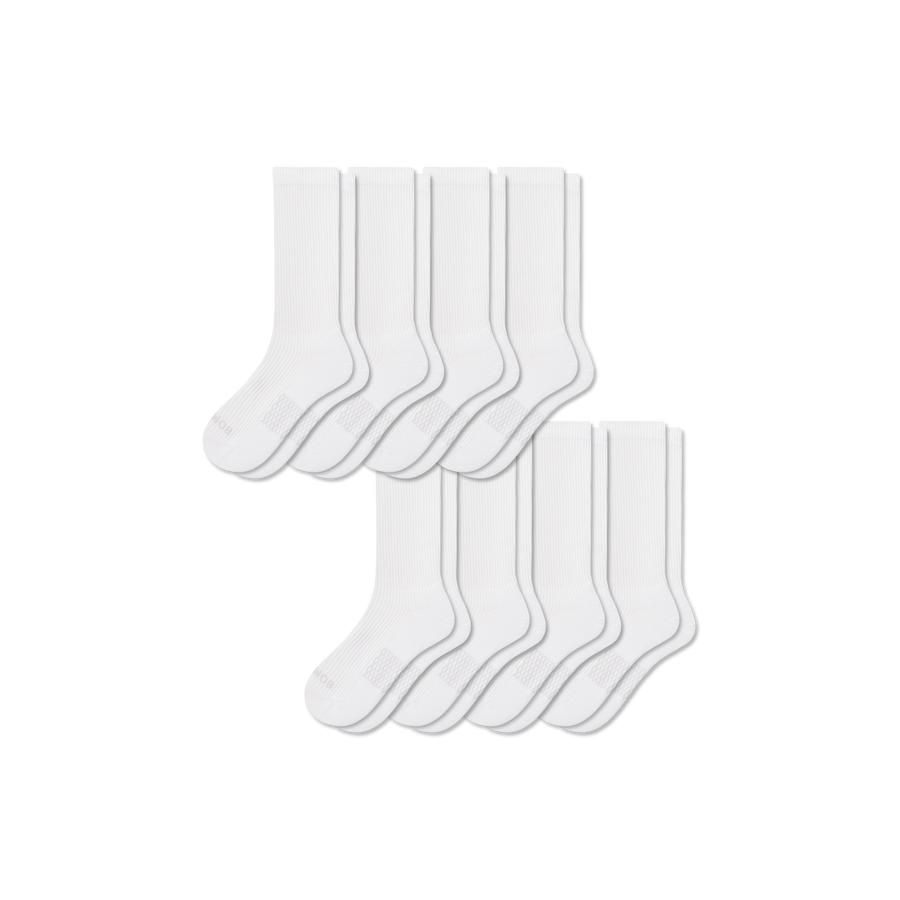 Women's Modern Rib Calf Sock 8-Pack - Active Cushion