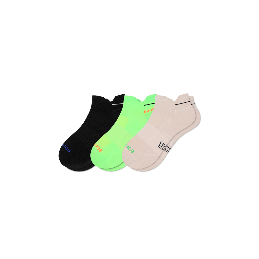 Men's RunPro Ankle Sock 3-Pack - Fresh Crew Step