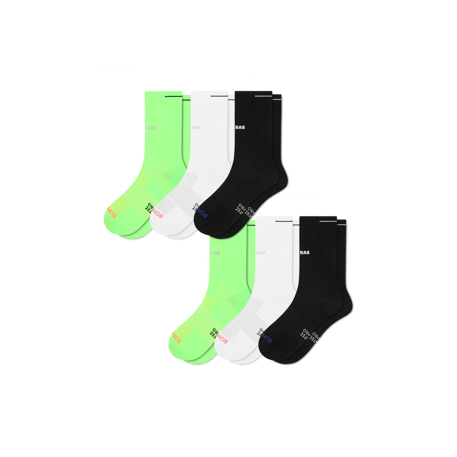 Men's RunPro Half Calf Sock 6-Pack - Studio Everyday Cushion